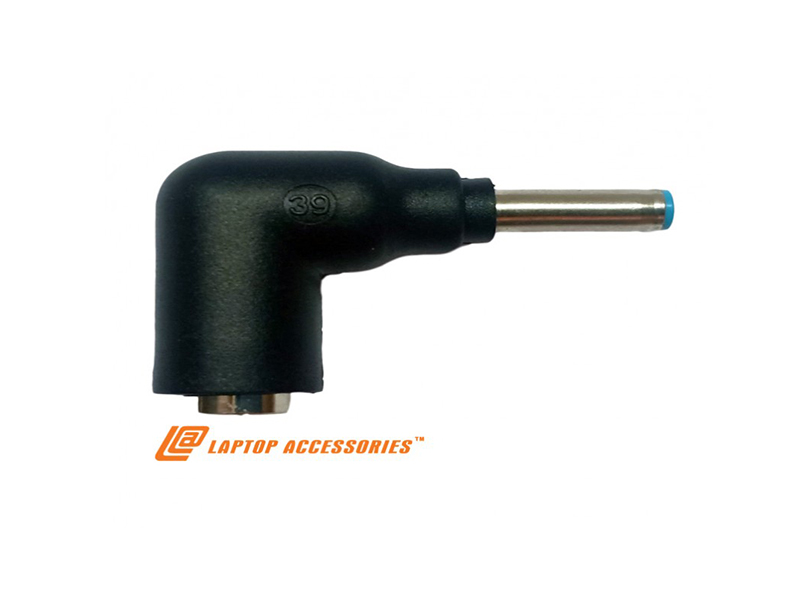 C32 Right-Angle Laptop Power Tip, Blue Pin - for HP Envy 15-J & 17-J Series and Dell XPS 13 Series