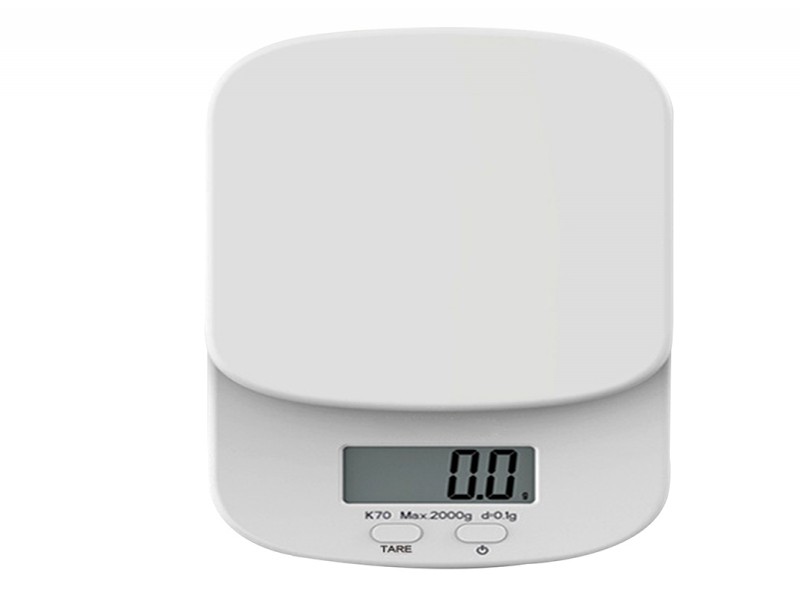 Lasa Digital Kitchen Scale, 2kg x 0.1g - High-Precision with Tare & LCD Display