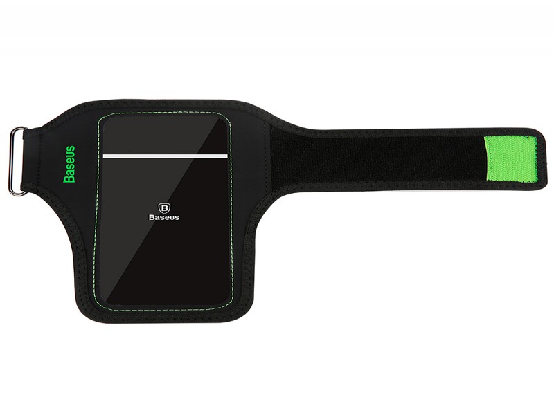 Baseus Flexible Sports Wristband Phone Case, 5.8" Version - Neoprene & TPU with Touch Window