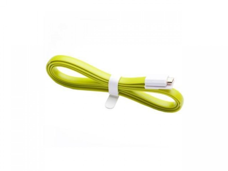 Vojo Long Micro USB Charging & Data Cable, Apple Green - Magnetic Fold-Flat Design