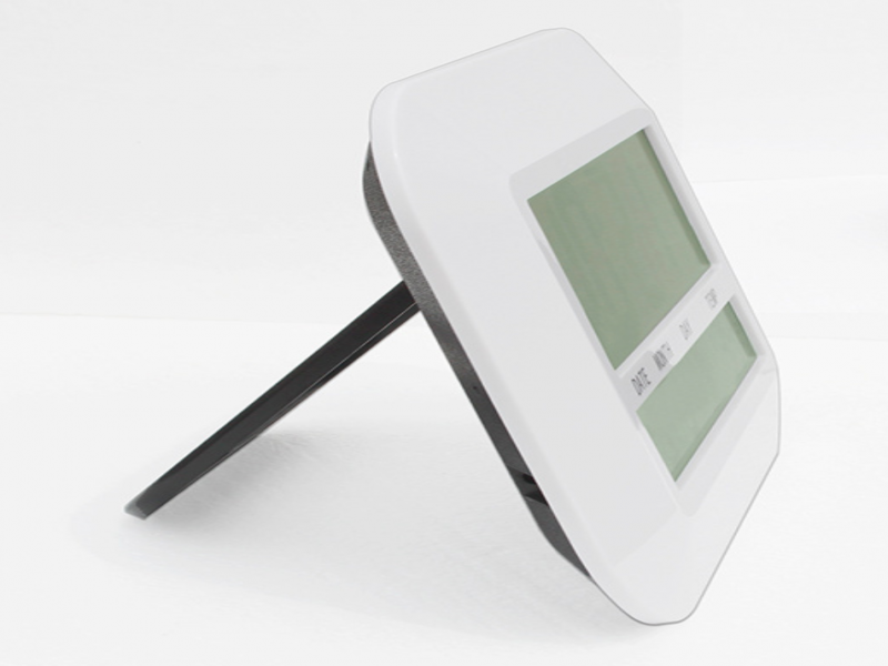 Lasa Digital Desk Alarm Clock with Temperature, Date & Day - Large LCD Display