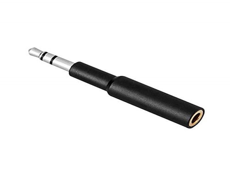 3.5mm Audio Jack Plug Adapter for Speakers & Headphones - Metal-Plated with Grip Treads