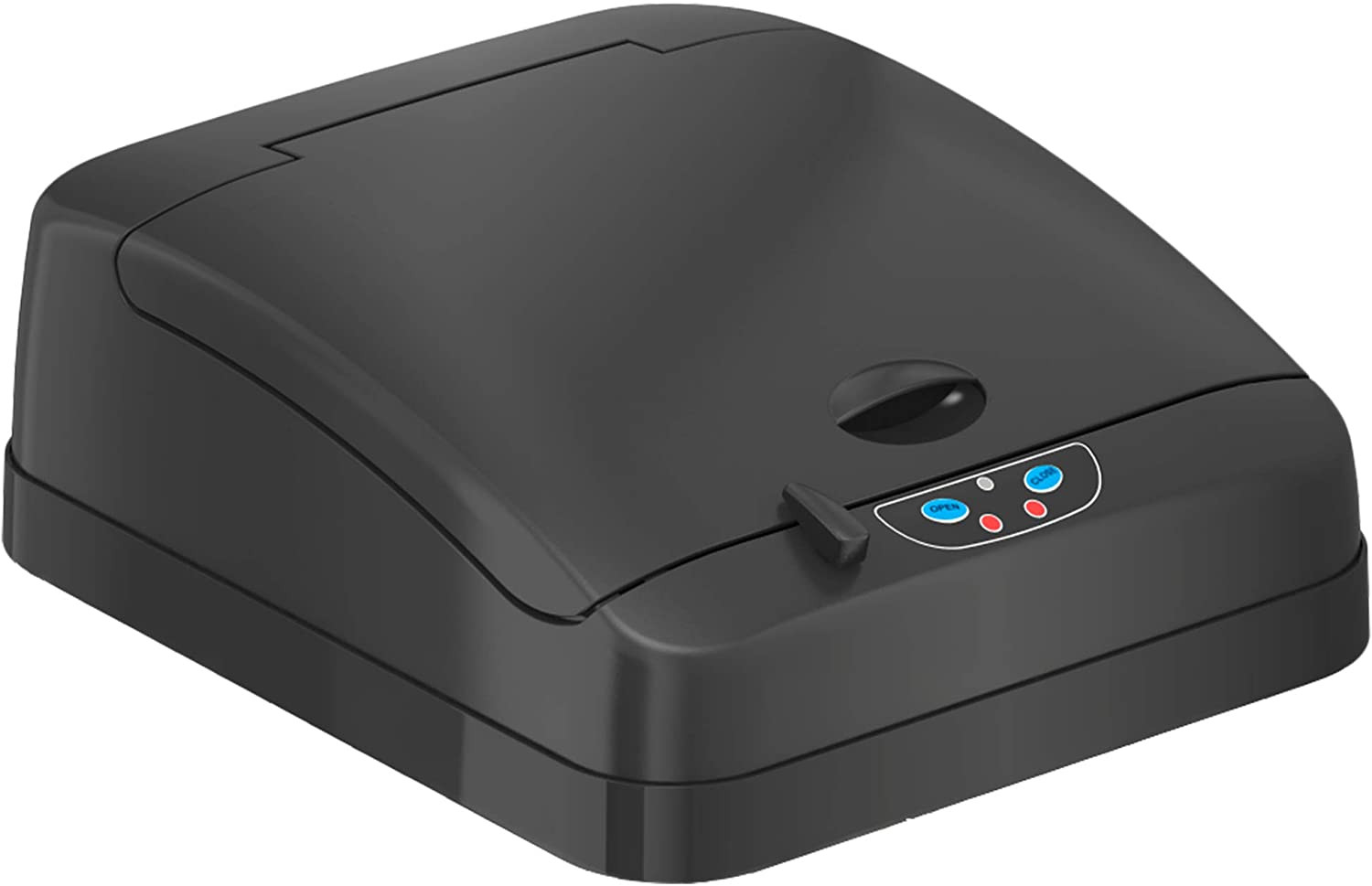 Replacement Touchless Sensor Lid for LM48 Dustbin, Black - Hands-Free Motion Opening, Lid Only