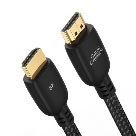 CableCreation Certified Ultra High Speed HDMI Cable, 1.8m - 8K 60Hz, 4K 120Hz, 48Gbps with eARC