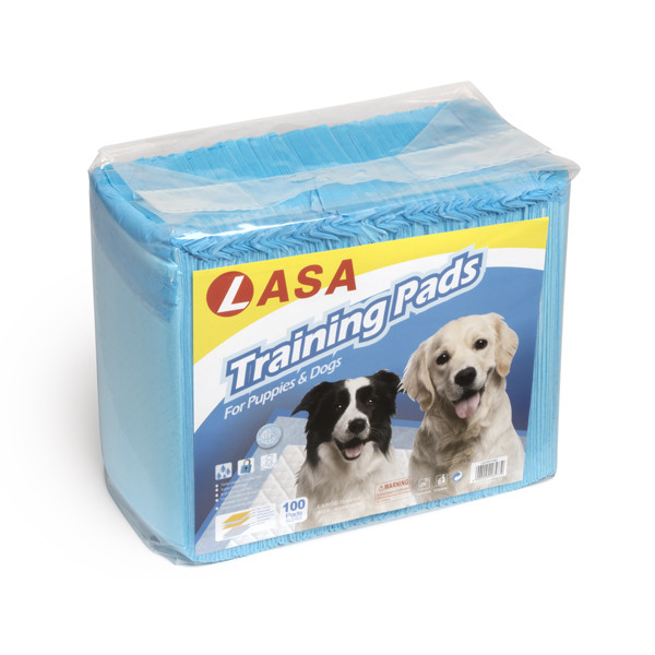 Puppy Training Pee Pads, 100-Pack - 60x60cm Leak-Proof Pads for Housetraining