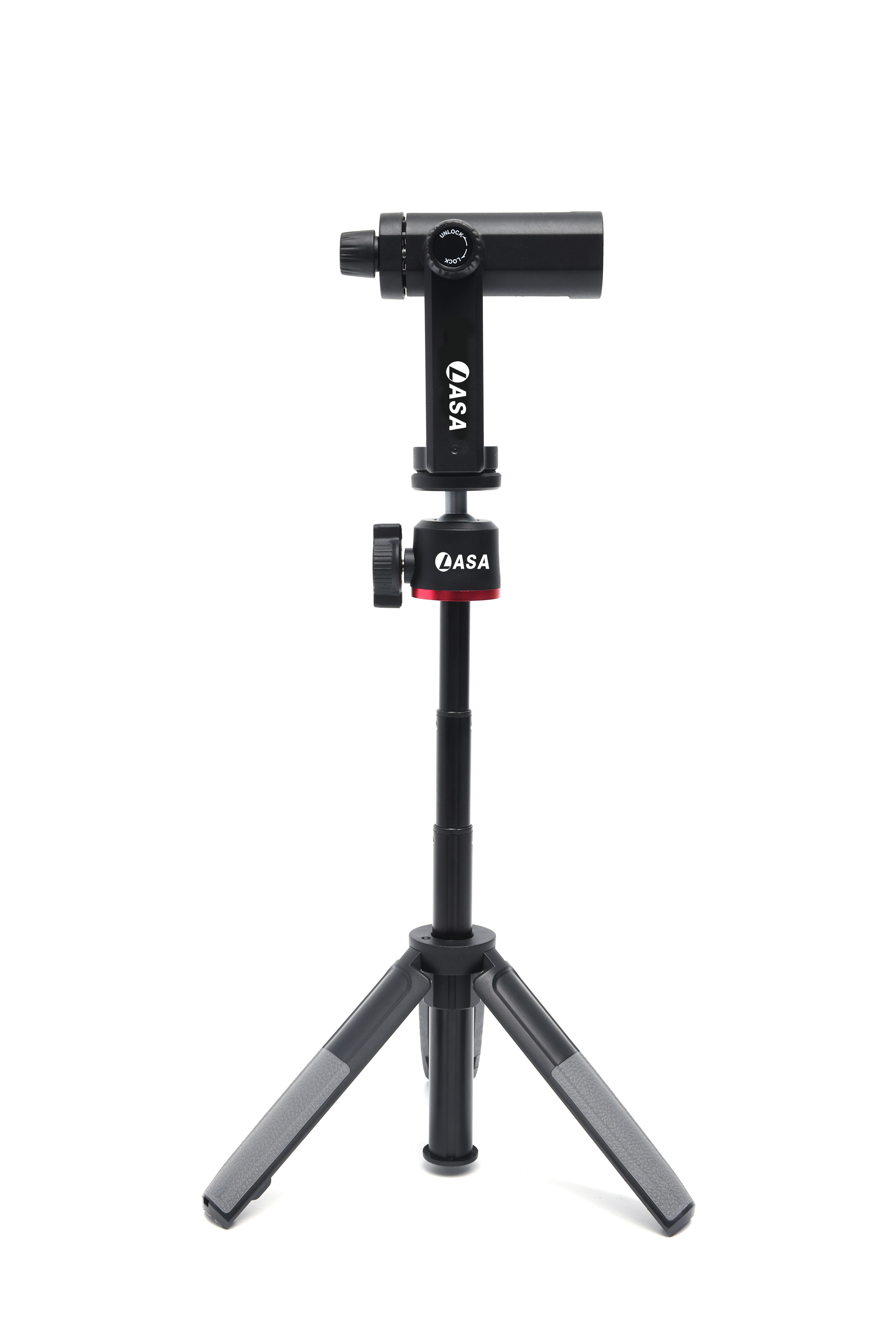 Extendable Selfie Tripod for Phone & Camera - Aluminium & ABS, 2kg Load