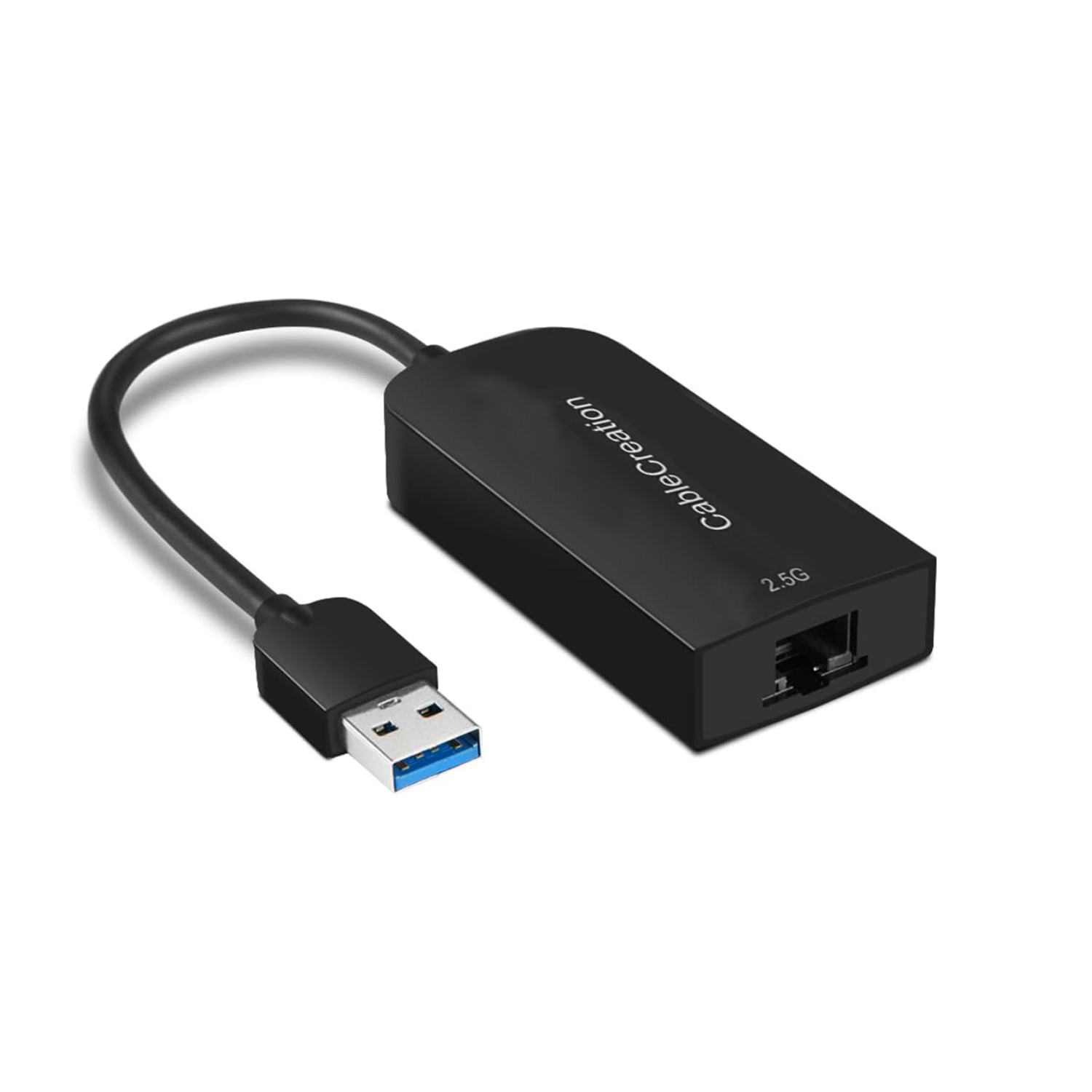 CableCreation 2.5G Ethernet to USB Adapter - Plug and Play Network Upgrade for Laptop & PC