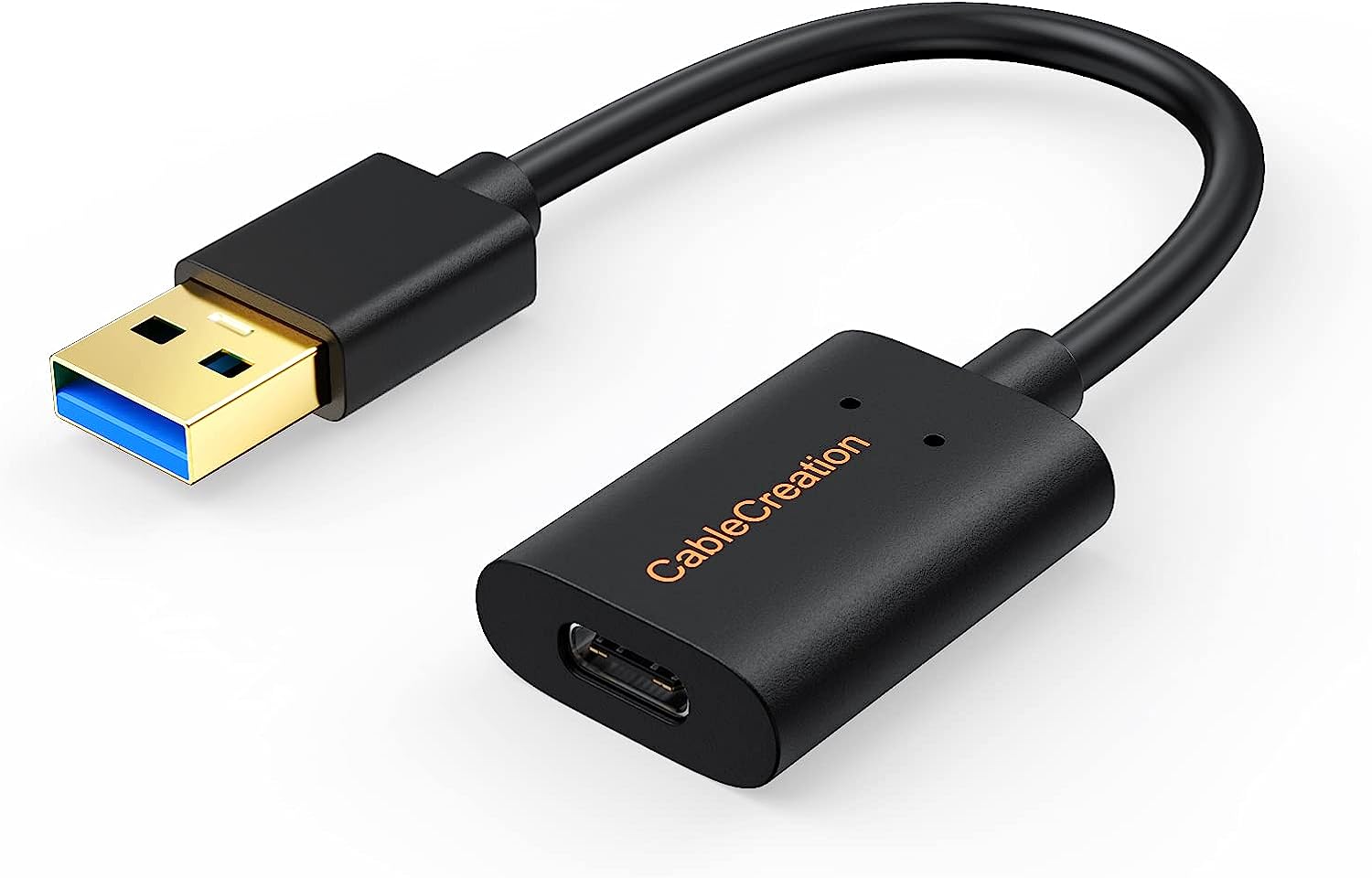 CableCreation USB-C Female to USB-A Male Adapter Cable - USB 3.1 for Laptops & PCs
