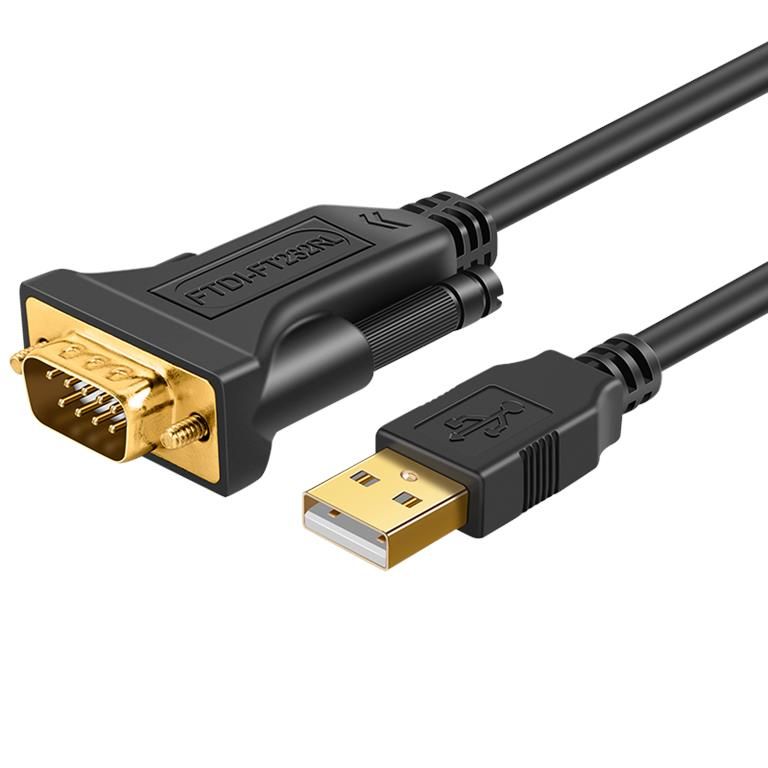 CE-LINK USB 2.0 to RS232 DB9 Male Serial Cable, 2m - FTDI FT232RL Chip
