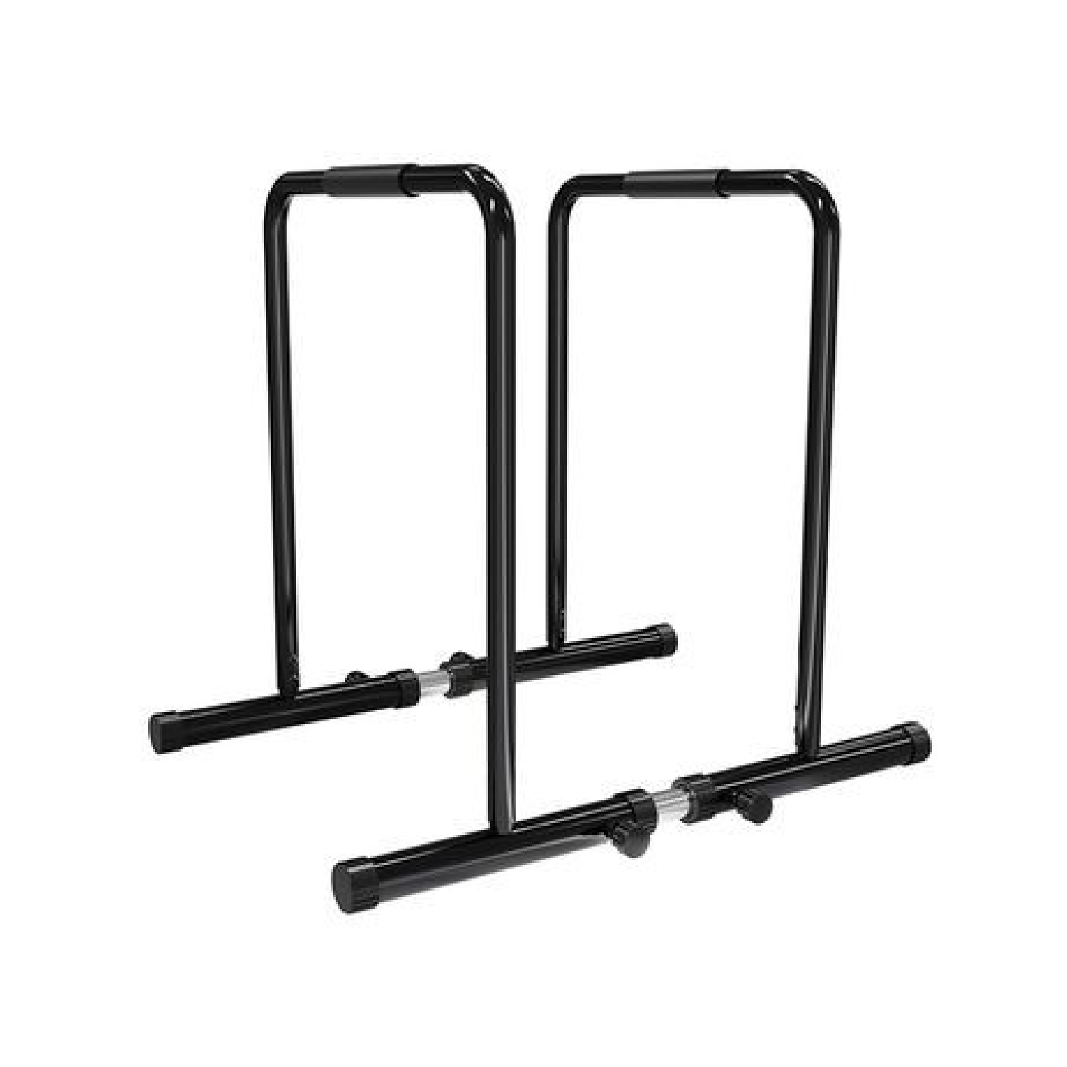 Adjustable Parallel Bars Dip Stand - Body Press Bar for Push-Ups & Dips, 130kg Load