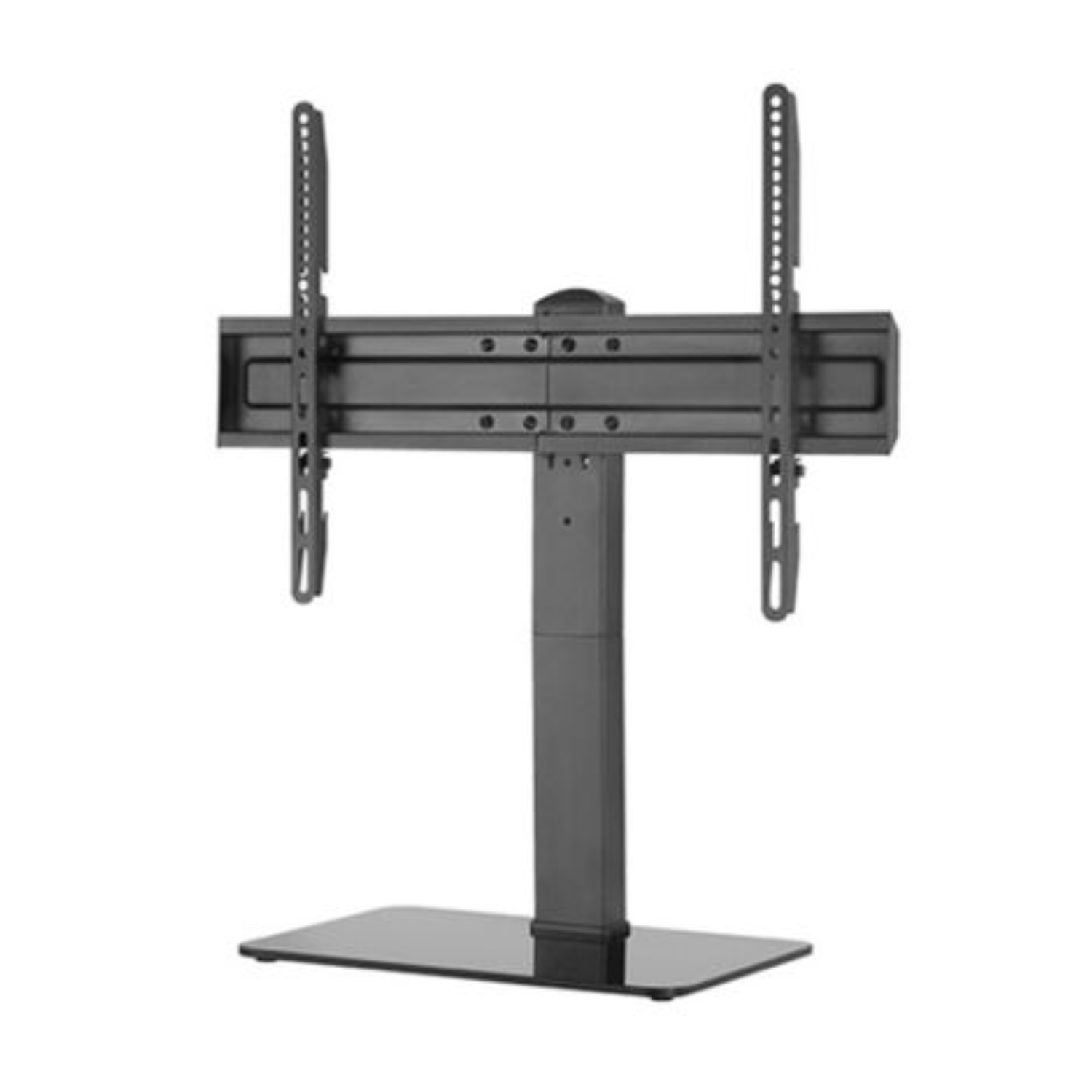 Tabletop TV Stand with Mounting Brackets - Black