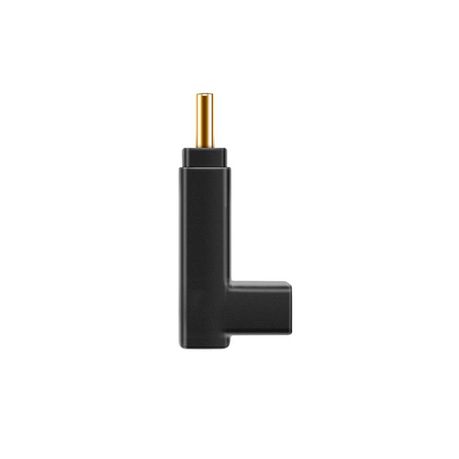 90-Degree USB-C 3.1 Male to Female Adapter - Up & Down Angle, Data, Charging & Video