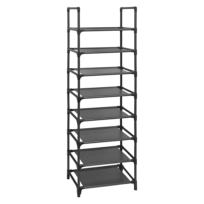 8-Shelf Multi-Layer Shoe Organiser - Tool-Free Entryway Rack