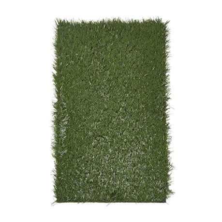 Lasa Indoor Grass Potty Mat for Dogs, 68 x 43cm - Artificial Turf Training Pad with Tray