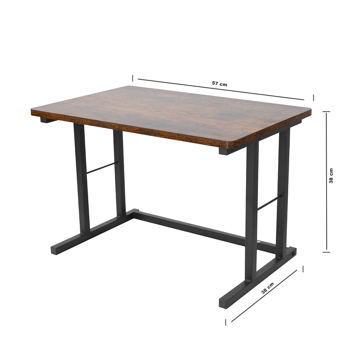 Lazava Desktop Storage Shelf - Steel Frame Organiser Stand for Printers, Routers & Files