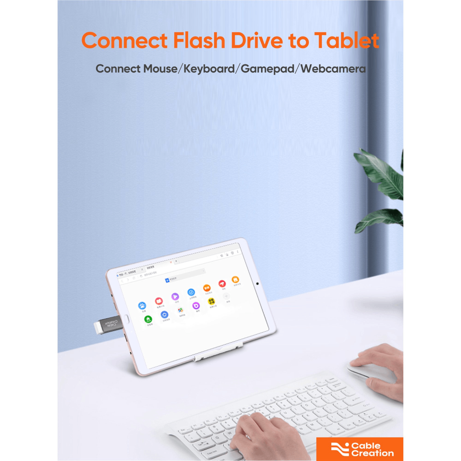 Lasa USB-C to USB 3.0 Female OTG Adapter - Connect USB-A Drives & Accessories to Laptop or Phone